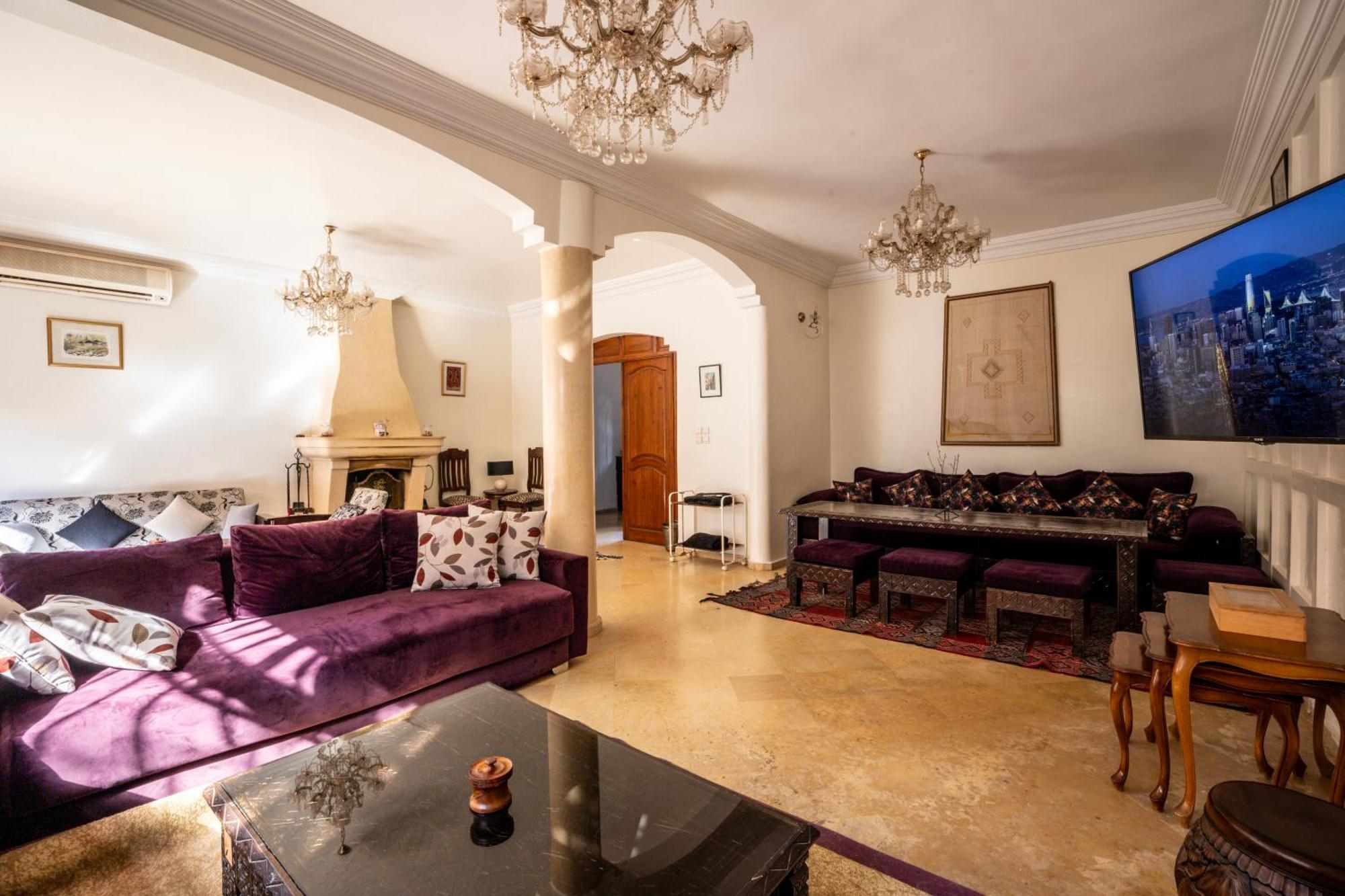 Villa Exclusive Sabah 10 Minutes Du Centre Avec Piscine Privee Марракеш Экстерьер фото