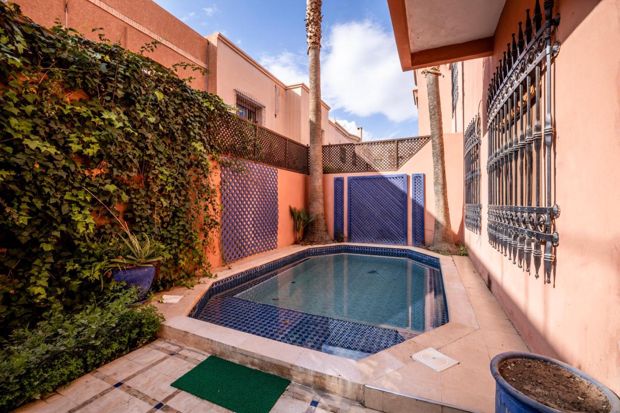 Villa Exclusive Sabah 10 Minutes Du Centre Avec Piscine Privee Марракеш Экстерьер фото
